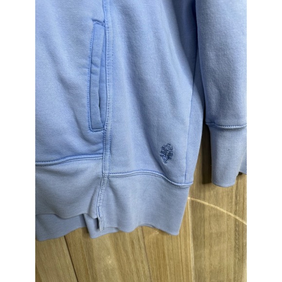 Free People Movement FP Movement Blue Oversized Fleece Hoodie Sweatshirt XS - Picture 4 of 8